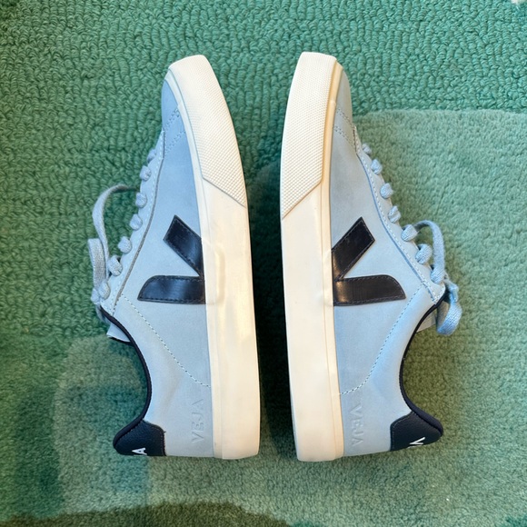 Veja NEARLY NEW Campo special edition nubuck steel náutico leather low top -8 - Picture 10 of 16